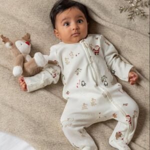 Night Before Christmas Sleepsuit